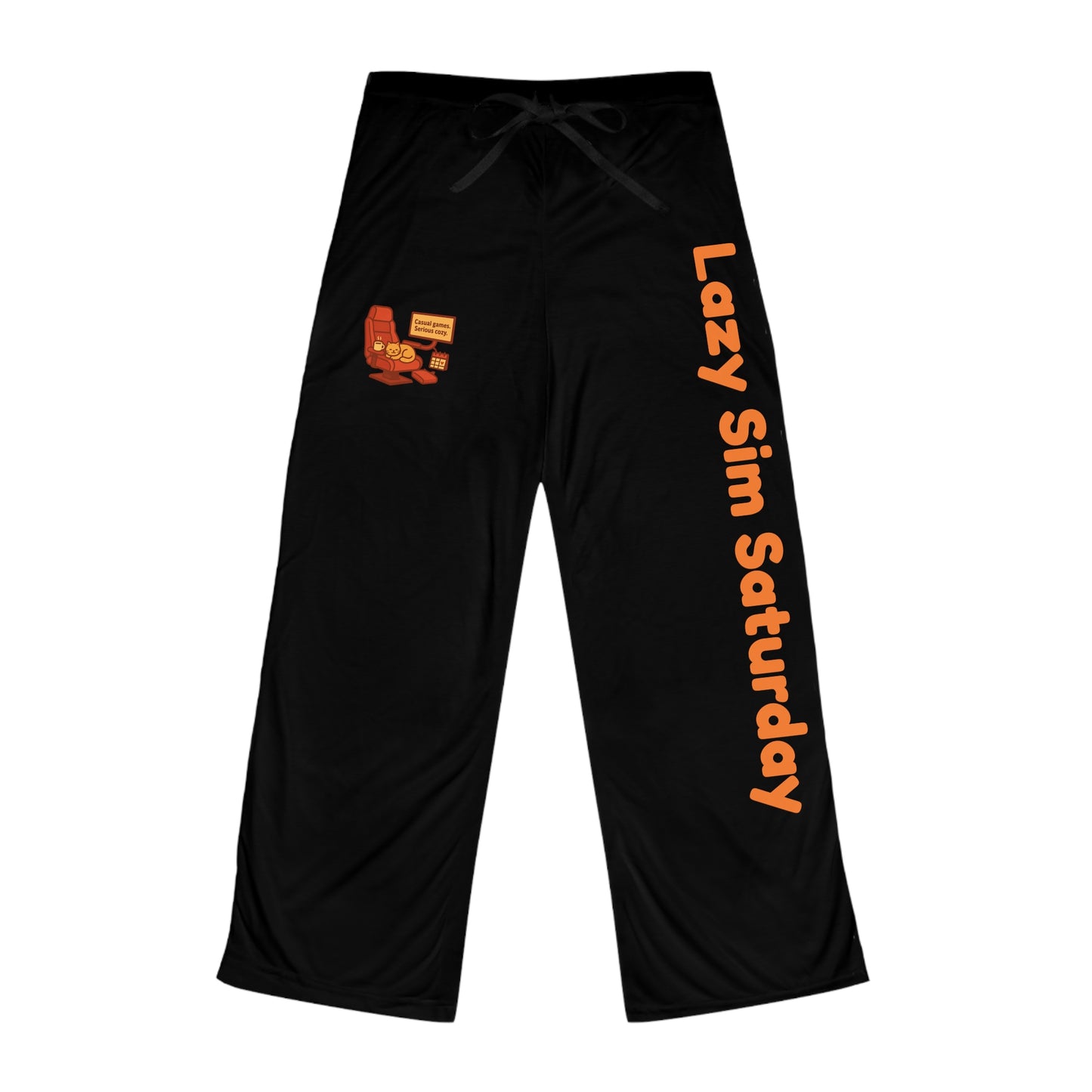 Lazy Sim Saturday Women's Pajama Pants - Cozy Loungewear for Relaxing Days